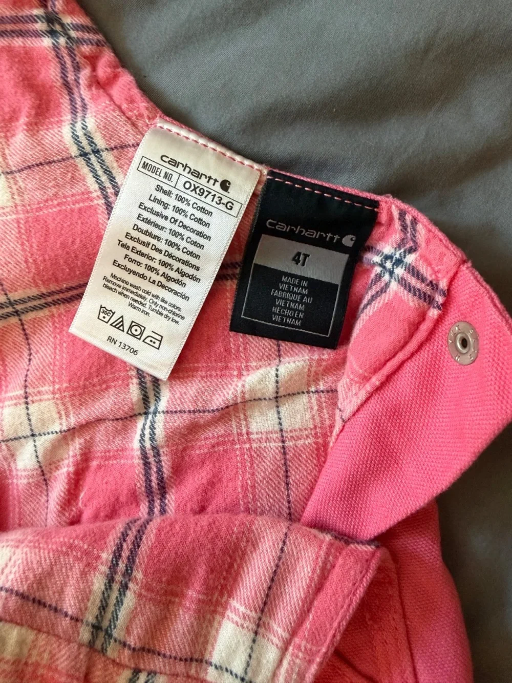 Pink Carhartt Overalls